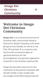 Mobile Screenshot of imagodeicommunity.ca